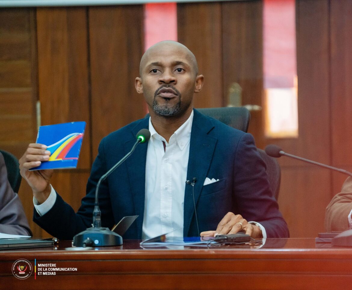 Patrick Muyaya appelle les médias à servir de levier pour la construction d’une paix durable en RDC !