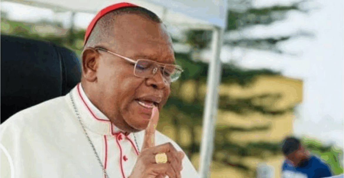 Le Cardinal Ambongo parle de la nécessité de restaurer d’abord la cohésion nationale