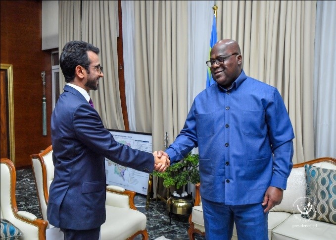 reçu par Félix Tshisekedi, l’Ambassadeur Shafi Newaimi annonce la visite du Prince héritier à Kinshasa